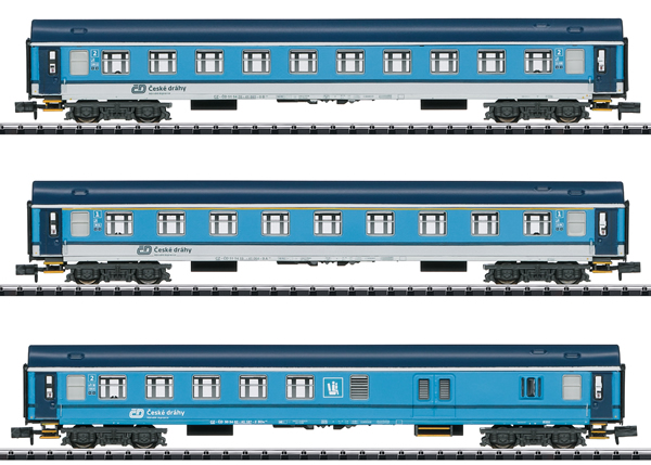 Trix 15935 - CD Type UIC Y Express Train Passenger 3-Car Set