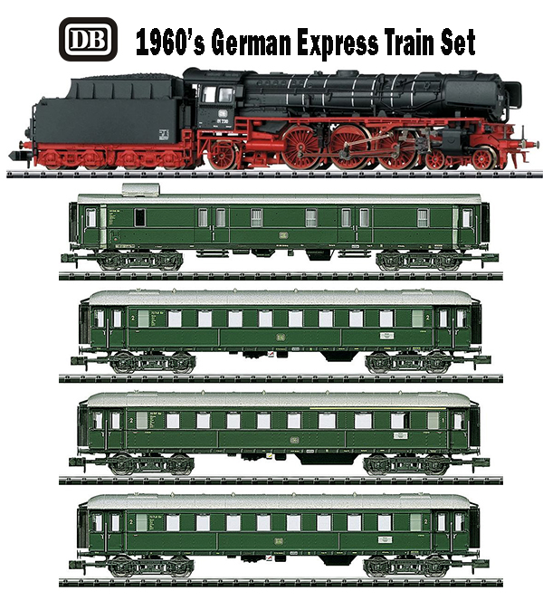 Trix 16015-1 - 1960s German Express Set (30 Year Trix MHI Anniversary Model)