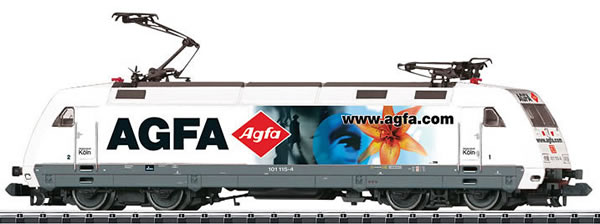 Trix 16084 - German Electric Locomotive Class 101 AGFA of the DB AG (Sound)