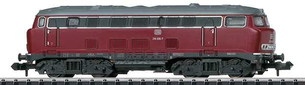 Trix 16166 - German Diesel Locomotive 216 006-7 of the DB