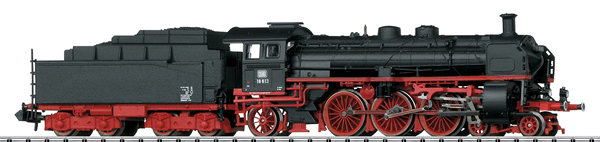 Trix 16188 - German Steam Locomotive BR 18.6 of the DB
