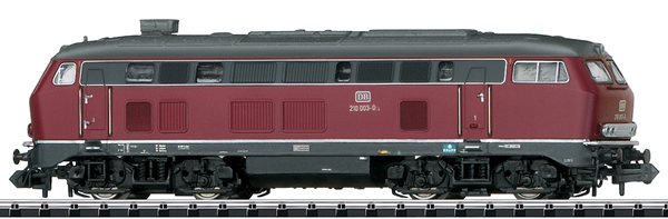 Trix 16210 - German Diesel Locomotive class 210 of the DB (Sound) - INSIDER MODEL