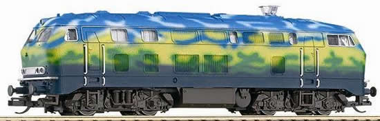 Trix 16285 - German Diesel Locomotive Class 218 of the DB AG (DCC Decoder) Tourism Paint Scheme