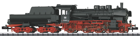 Trix 16383 - German Steam Locomotive Class 38.10-40 with Tender of the DB (Decoder)