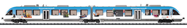 Trix 16482 - German Diesel Powered Rail Car Train Set LINT of the DB AG (Sound Decoder)