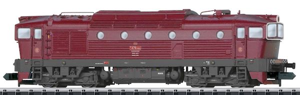 Trix 16731 - Czechoslovakian Diesel Locomotive T478.3 of the CSD, Sound