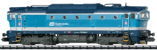 Trix 16738 - Czech Diesel Locomotive Class 754 of the CD (Sound)