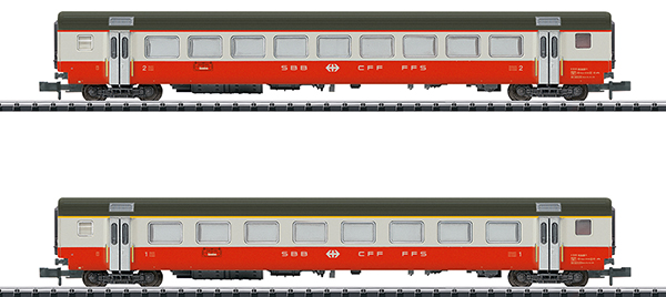 Trix 18721 - Swiss Passenger Car Set B of the SBB