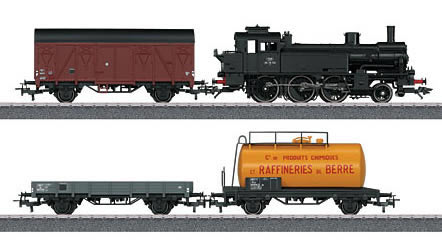 Trix 21521 - Freight Train with a Class 130.TB Tank Locomotive