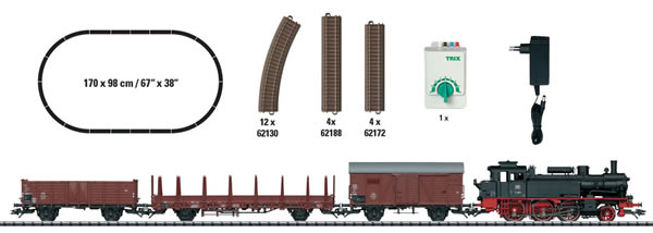 Trix 21530 - German Freight Train Starter Set of the DB