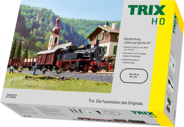 Trix 21531 - Freight Train Digital Starter Set 