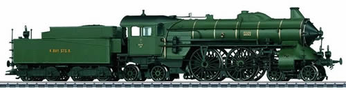 Trix 22049 - Royal Bavarian Express Steam Locomotive Class S 2/6 of the K.Bay.Sts.B (DCC Sound Decoder)