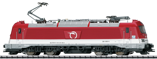 Trix 22186 - Slovakian Electric Locomotive Class 381 of the ZSSK