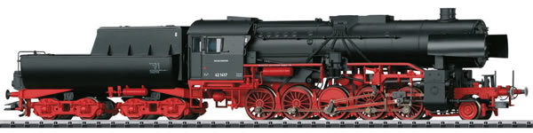 Trix 22227 - German Heavy Steam Freight Locomotive BR 42 with a Tub-Style Tender of the DB