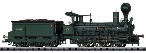 Trix 22251 - Royal Bavarian Steam Locomotive Class B VI of the K.Bay.Sts.B. (DCC Sound Decoder)