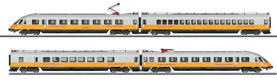 Trix 22379 - German DB Class 403 Lufthansa Airport Electric Express Powered Rail Car (2015 Insider Model)