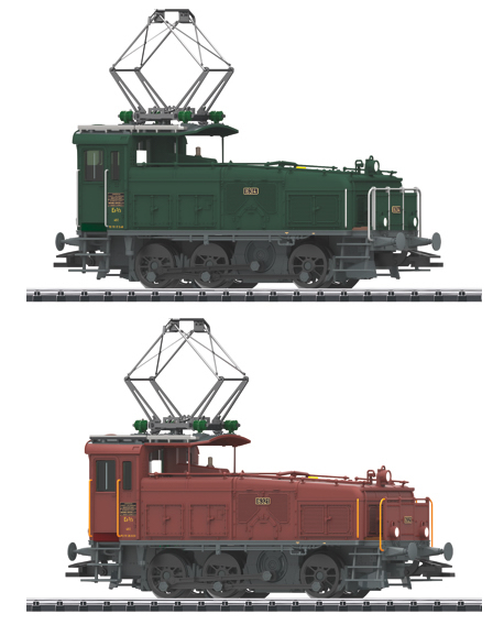 Trix 22390 - Swiss Electric Locomotive Set Ee 3/3 of the SBB