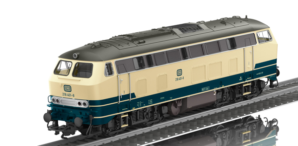 Trix 22431 - German Diesel Locomotive BR 218 of the DB