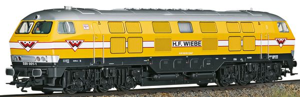 Trix 22434 - German Diesel Locomotive Class V 320 of the DB (DCC Sound Decoder)