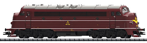 Trix 22670 - Danish Diesel Locomotive MY 1100 of the DSB (DCC Sound Decoder)