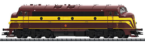 Trix 22673 - Luxembourg Diesel Locomotive Series 1600 of the CFL (DCC Sound Decoder)