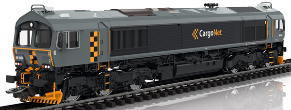 Trix 22694 - Dgtl Diesel Locomotive Class 66, CargoNet, VI