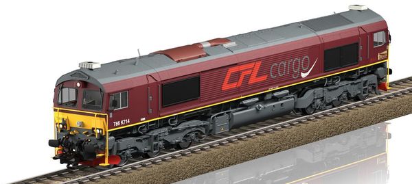 Trix 22698 - German Diesel Locomotive Class 66 of the CFL (DCC Sound Decoder)