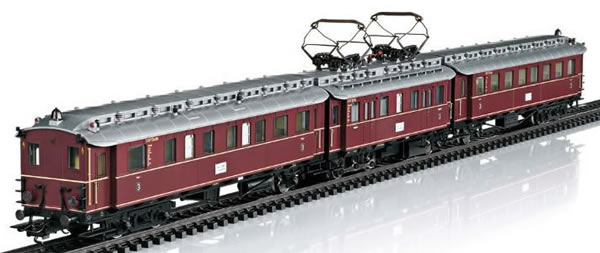 Trix 22738 - German Electric Powered Rail Car Train BR ET 87 of the DB (DCC Sound Decoder)