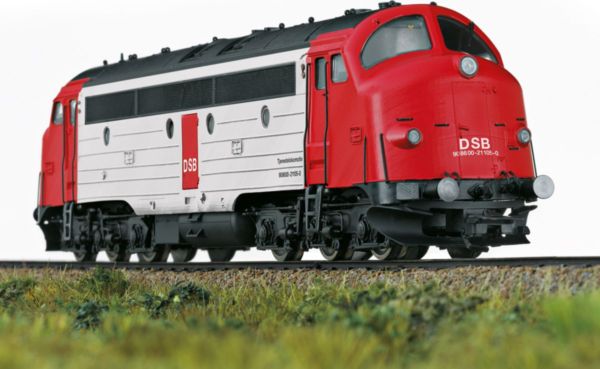 Trix 22788 - Danish Diesel Locomotive NOHAB Cl. MY 1105 of the DSB (DCC Sound Decoder)