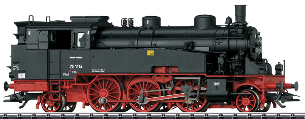 Trix 22792 - German Tender Steam Locomotive BR 75.4/10-11 of the DR