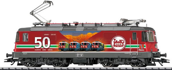 Trix 22843 - Swiss Electric Locomotive class Re 4/4 II LGB 50 Anniversary of the SBB (DCC Sound Decoder)