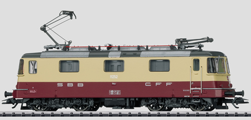 Trix 22844 - Swiss Electric Locomotive Re 4/4 II of the SBB (DCC Sound Decoder)