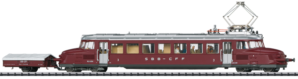 Trix 22867 - Swiss Powered Rail Car Class RCe 2/4 Roter Pfeil of the SBB
