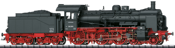 Trix 22891 - German Steam Locomotive Class 38 of the DB (DCC Sound Decoder)