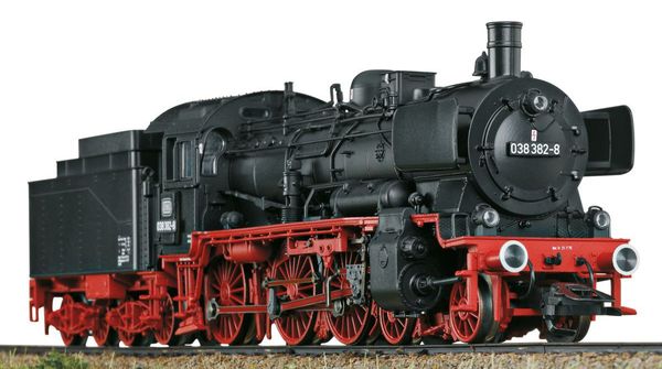 Trix 22895 - German Steam Locomotive Class 038 of the DB (DCC Sound Decoder)