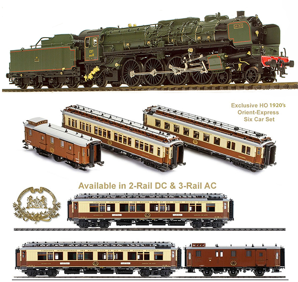 Trix 229131 - Exclusive Orient Express Set from the 1920s &1930s