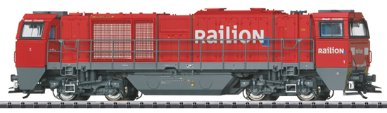 Trix 22920 - Italian Diesel Locomotive G 2000 BB Vossloh cab Railion (DCC Sound Decoder)