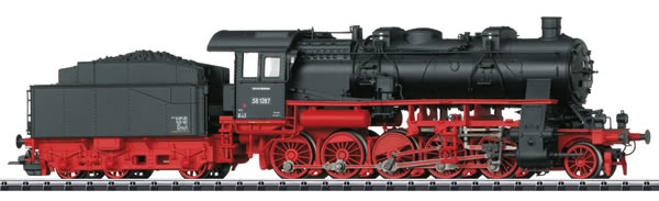 Trix 22936 - German Freight Steam Locomotive BR 58.10-21 of the DR (DCC Sound Decoder)