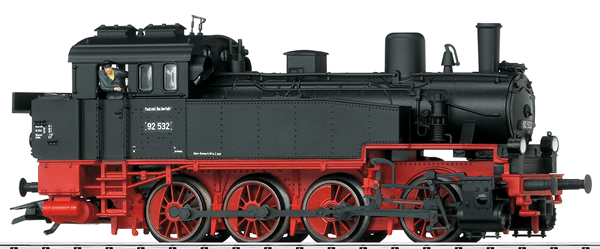 Trix 22977 - German Steam Locomotive Class 92 of the DB (DCC Sound Decoder)