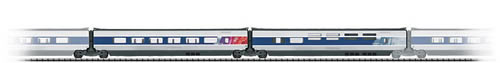 Trix 23444 - Add-On Car Set 3 for the TGV POS