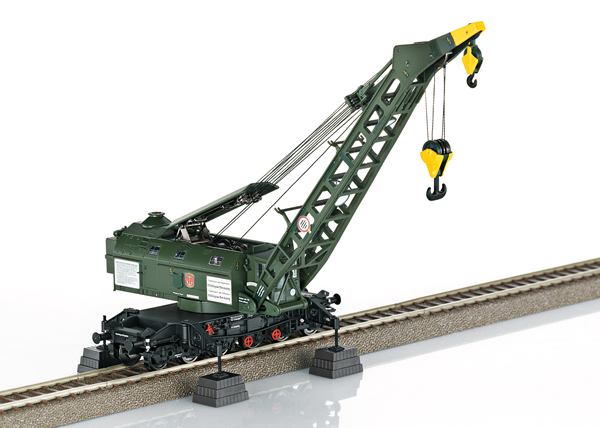 Trix 23457 - German Steam Crane (Ardelt) of the DB