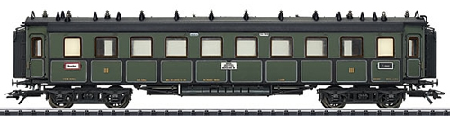 Trix 23472 - K.Bay.Sts.B. 3rd class Express Train Passenger Car