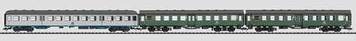 Trix 23498 - German 3pc Passenger Coach Set of the DB
