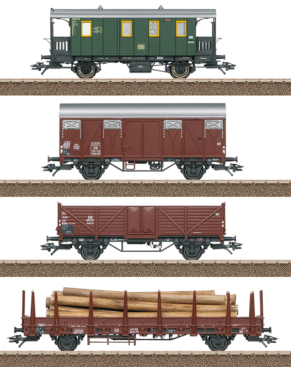 Trix 24140 - German Freight Car Set of the DB