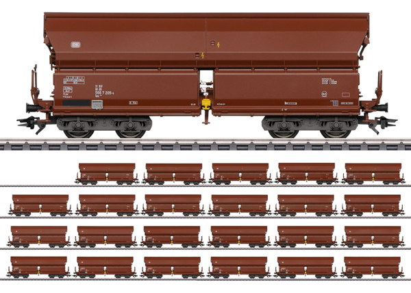 Trix 24968 - German Freight Car Tals 968 Display Set (12) of the DB