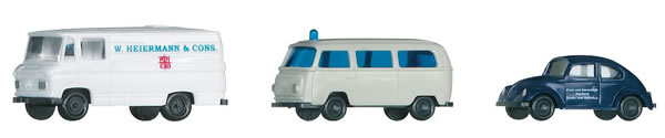 Trix 65415 - Accessory Set of Automobile Models
