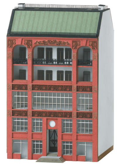 Trix 66306 - Building Kit for a City Building in Art Nouveau