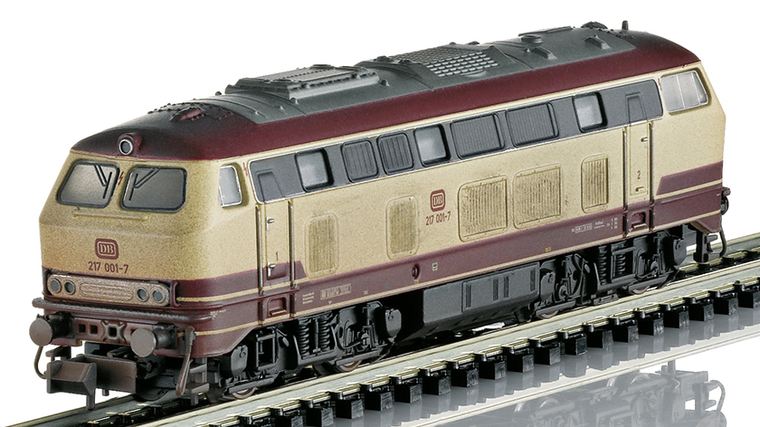 Trix 16275 - German Diesel Locomotive 217 001-7 of the DB AG (Sound)