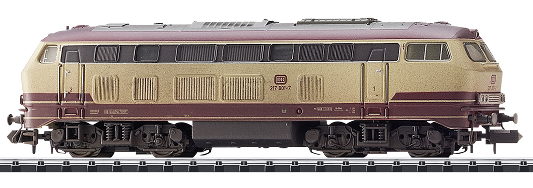 Trix 16275 - German Diesel Locomotive 217 001-7 of the DB AG 