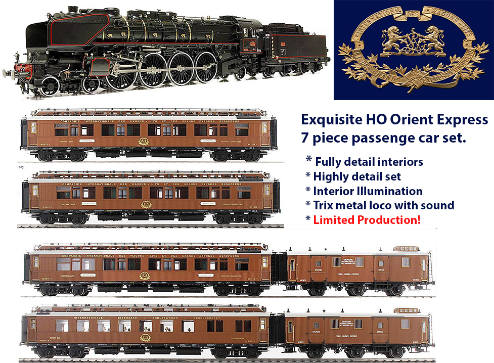 Orient Express Train Set with a Baden Class IV h